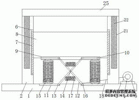 一種便于維修的候車公交站臺(tái)的制作方法