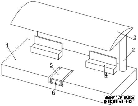 一種腿腳不便人士用智能候車(chē)亭的制作方法