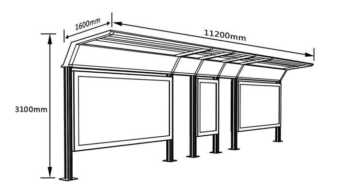 候車亭尺寸